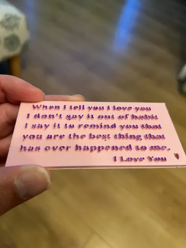 Love Note Wallet Card-1