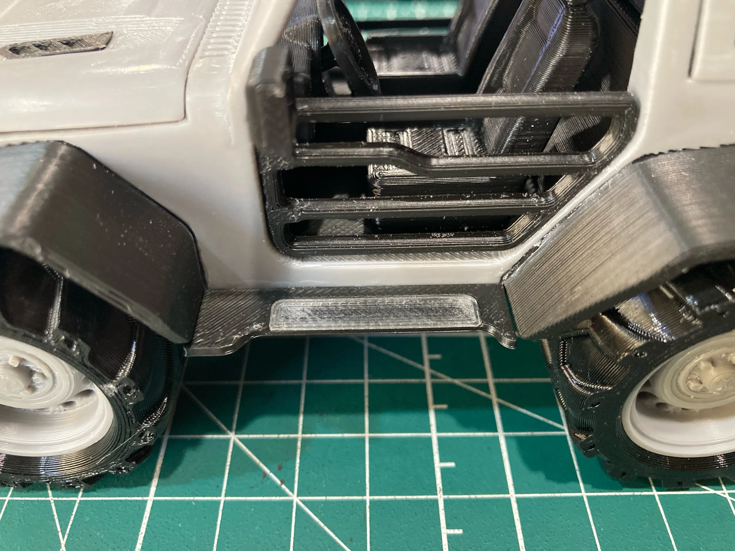 2-door JEEP w removable HARDTOP - Fully printable-7