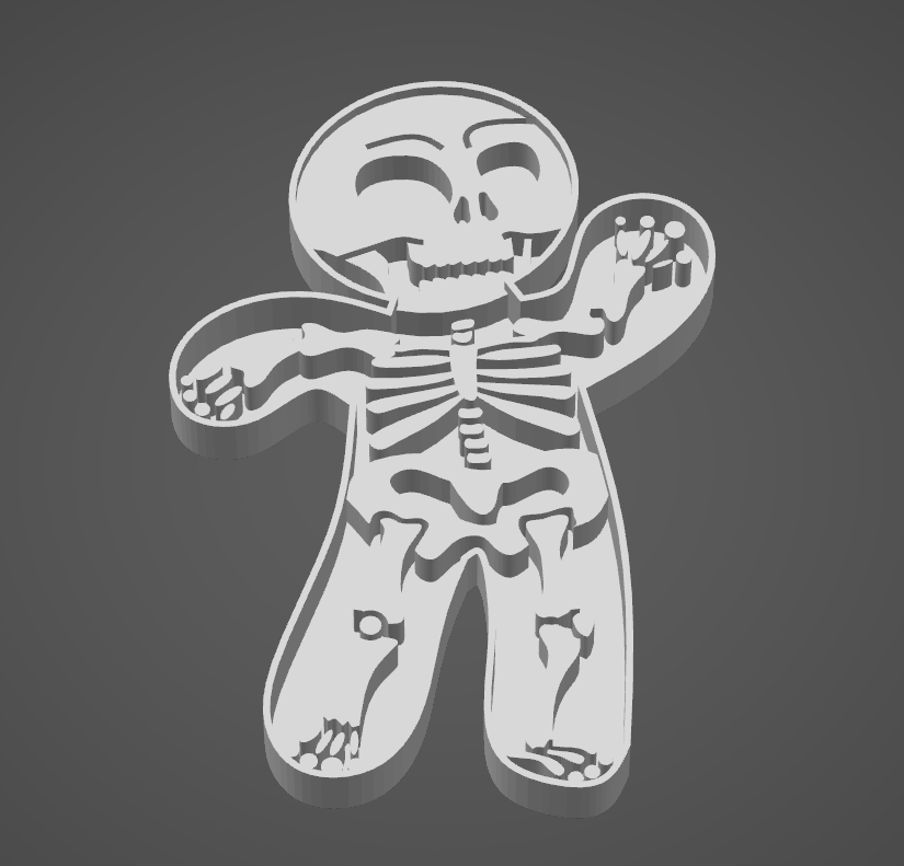 Skeleton Cookie cutter