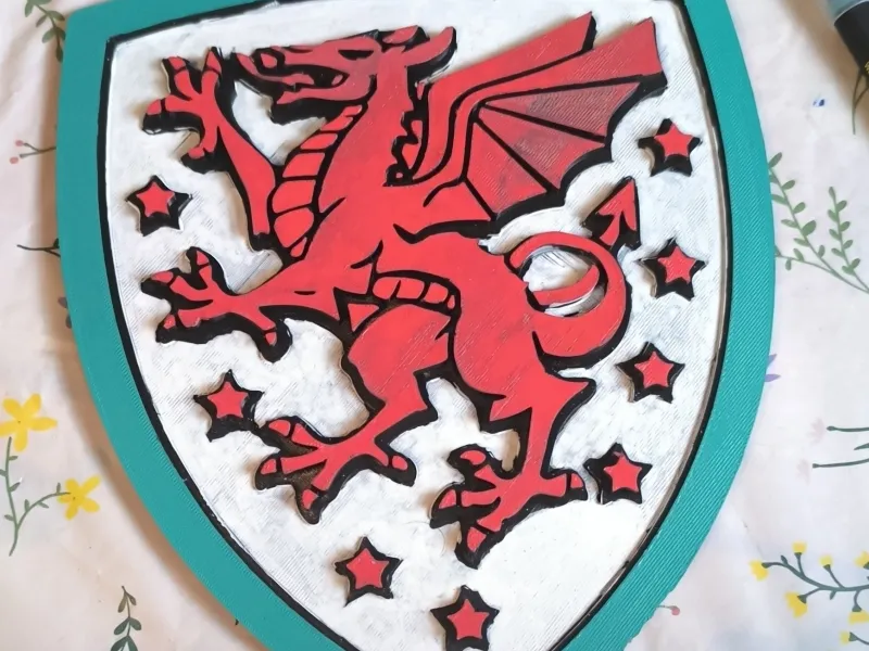 welsh badge