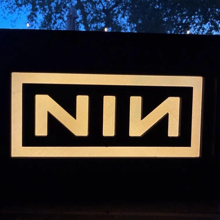 LOGO CLASSICO NIN - Litofania