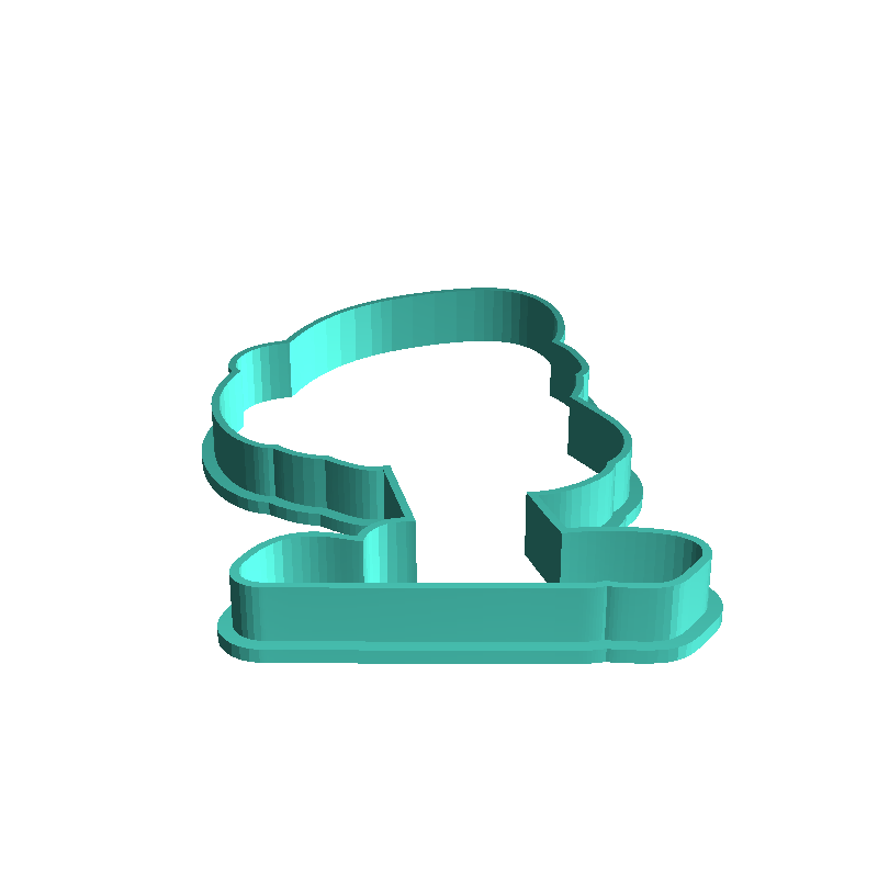 Scooby Doo cookie cutter set of 5