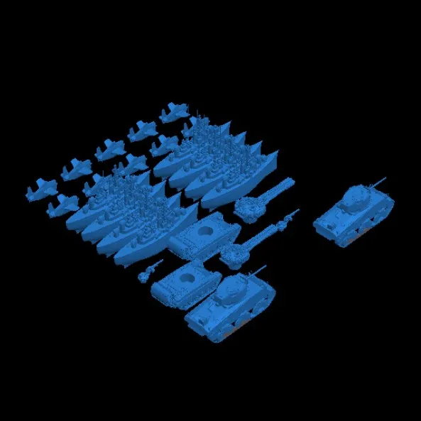 tanks planes and ships