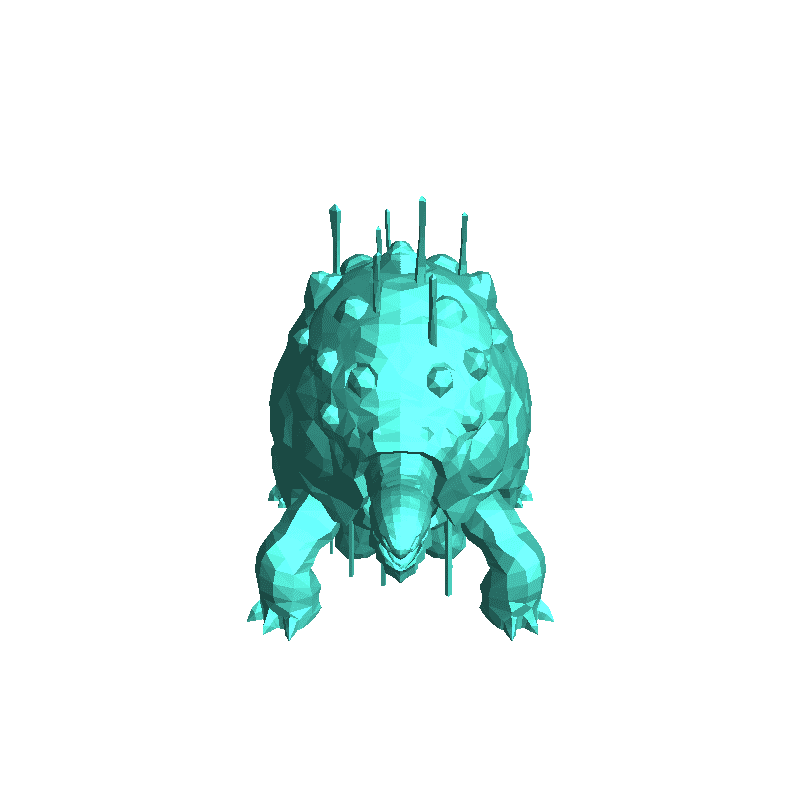 luminous tortoise - dnd monster | 3D models download | Creality Cloud