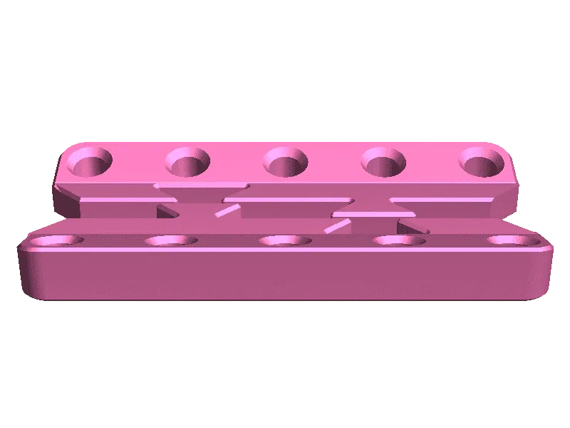 for shoe laces part 1 (found on thingiverse)