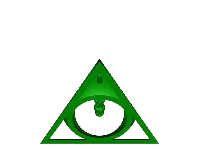 Harry Potter deathly hallow sign