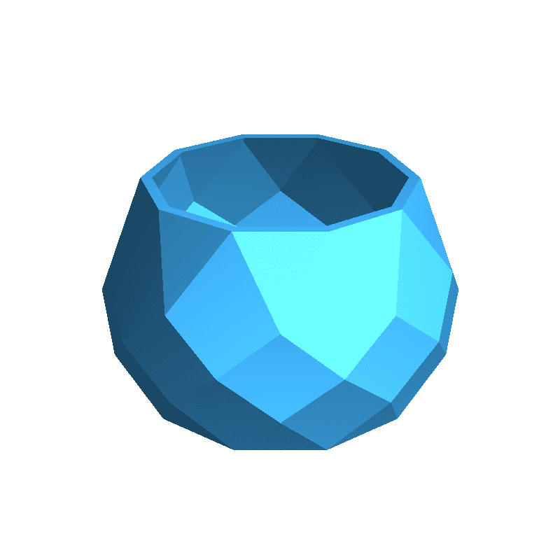 Diamond Geometric Vase