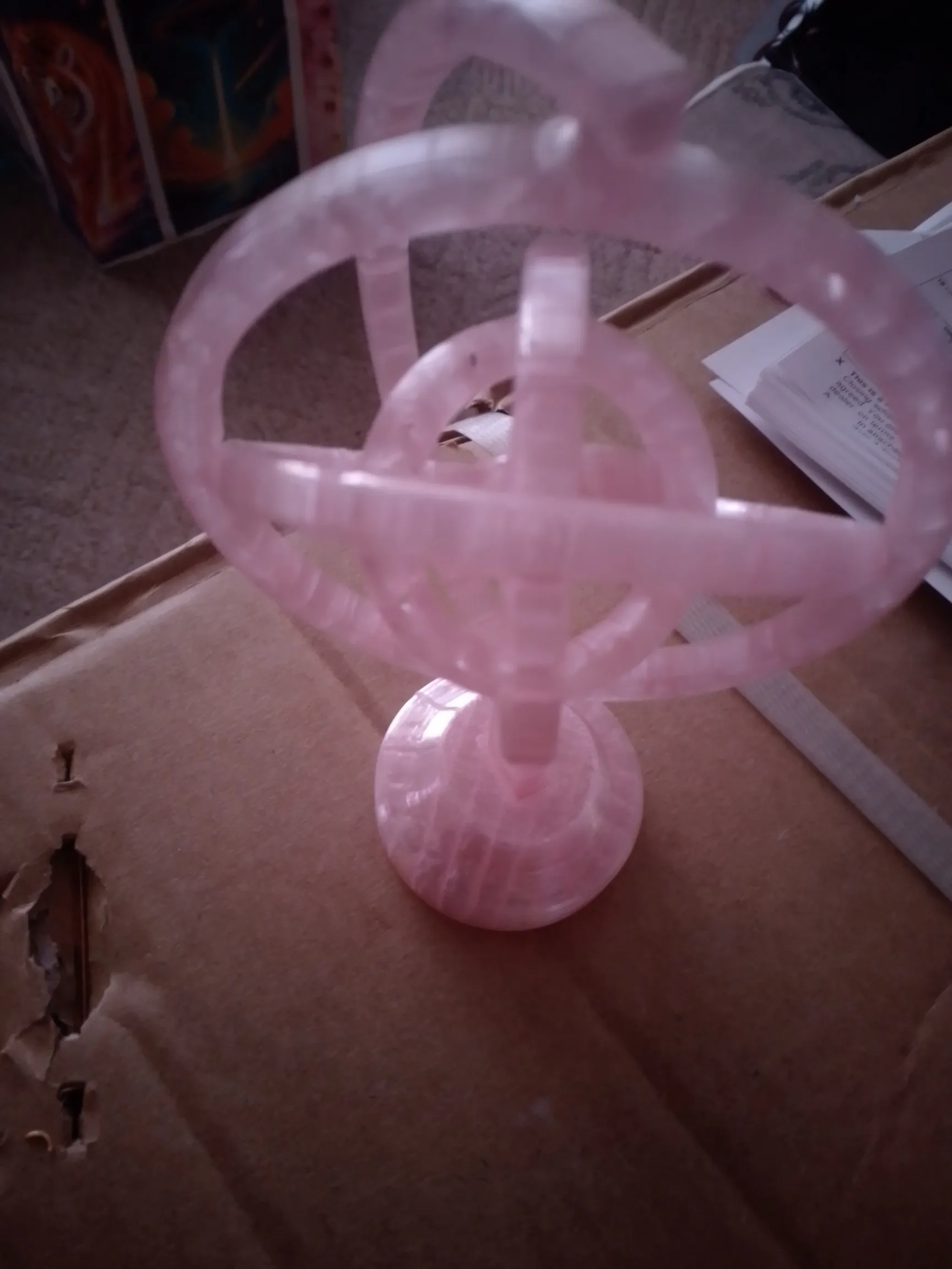 Gyroscope Fidget, Desktop Gyroscope Model, 3D Desk Toys-1