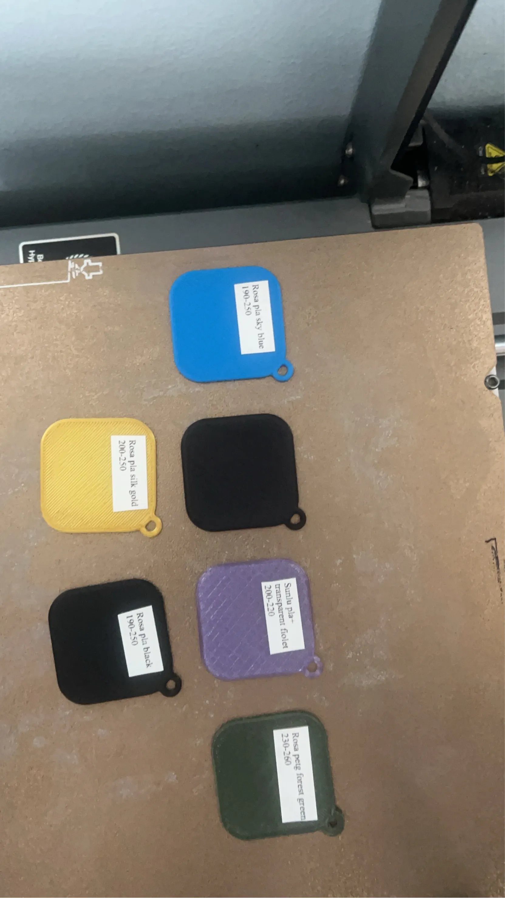 Filament color sample-2
