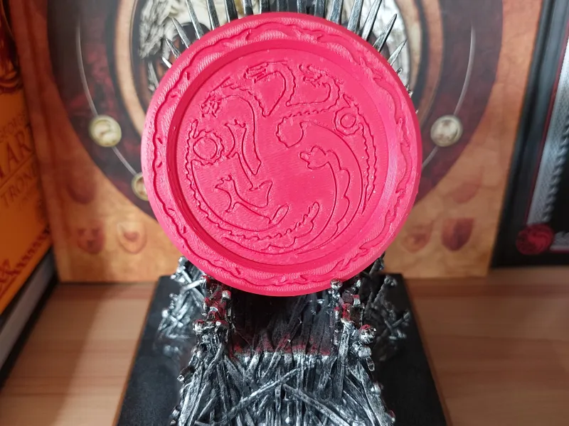 Sous-verre Maison Targaryen