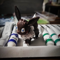 Evee - Pokemon - Fan Art-1