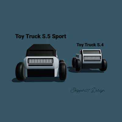 Toy Truck S.5 Sport 3d model