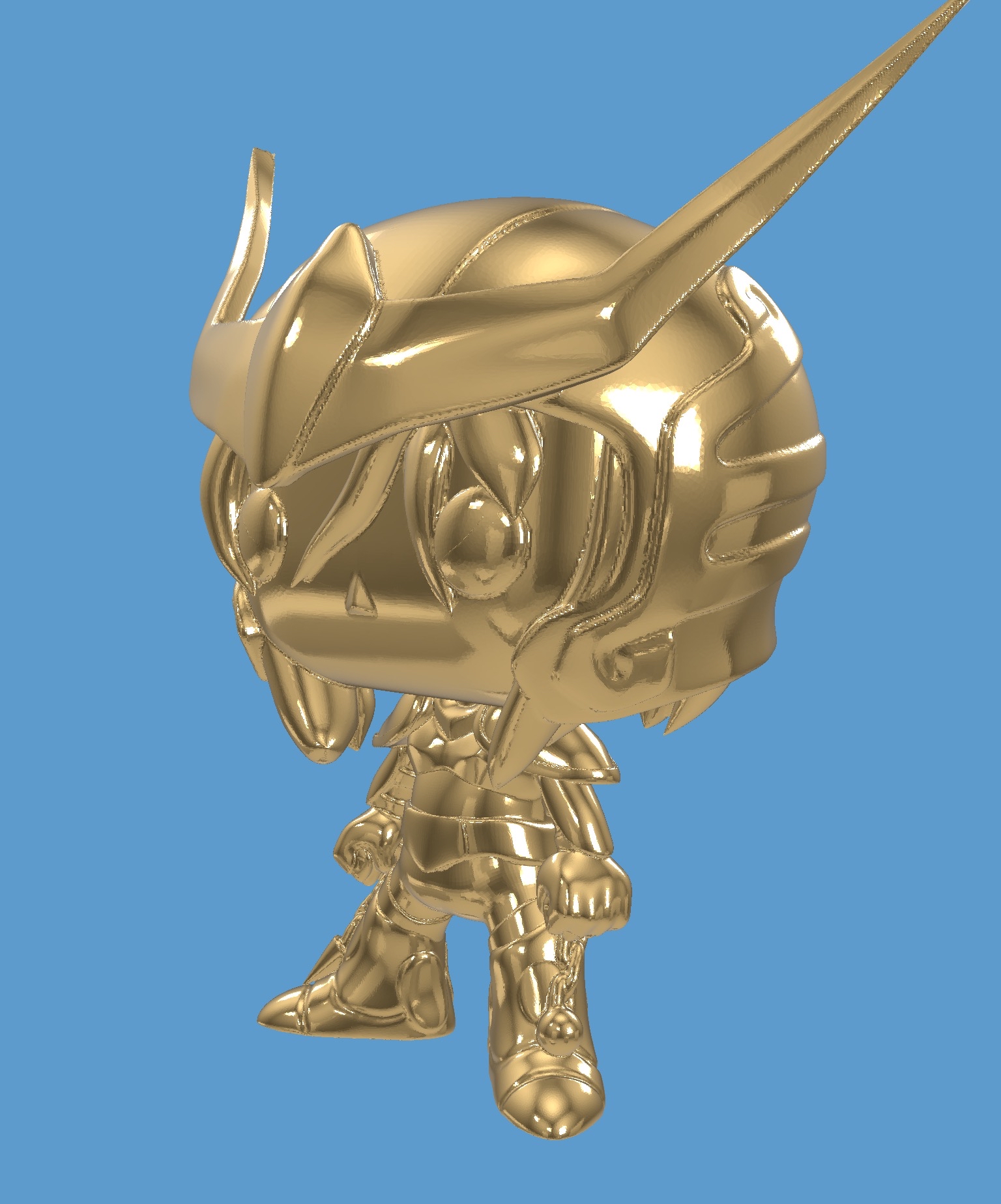 Shun caballeros del zodiaco Funko Pop | 3D models download | Creality Cloud