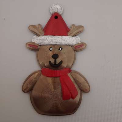 seasons greetings deer