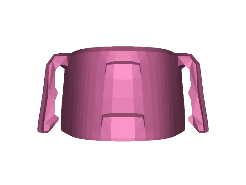 Clip pour masque de lunettes antibuée