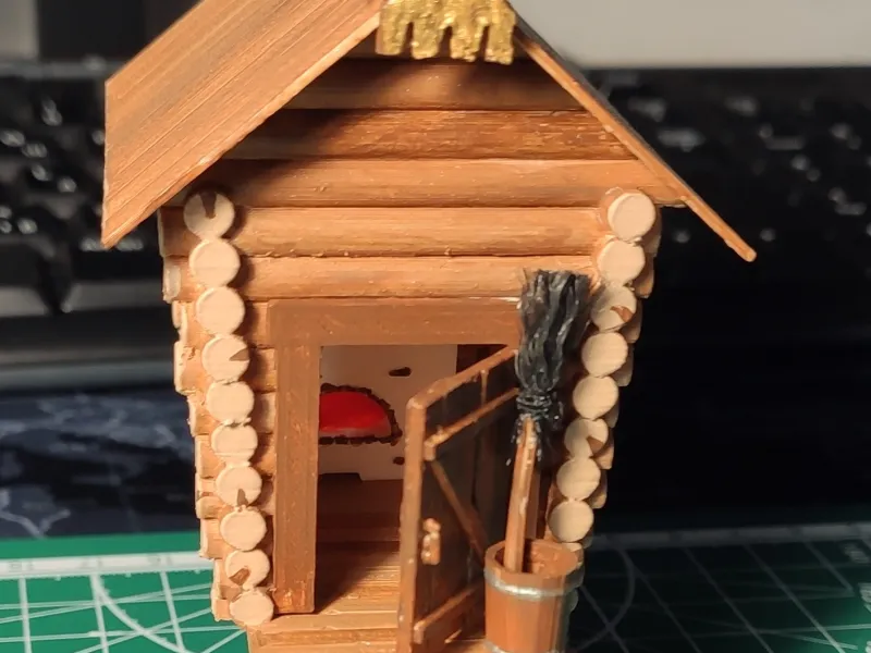 Hut on chicken legs