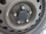 Plug of the central hole of the car stamping disc-1
