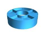rocket motor end part (65mm across, for 24mm motors)-0