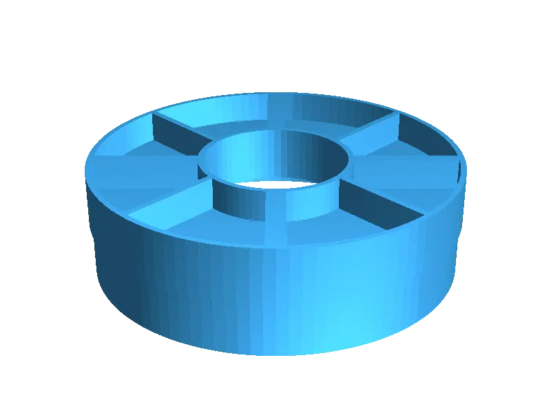 roket motoru uç parçası (65 mm çapında, 24 mm motorlar için)