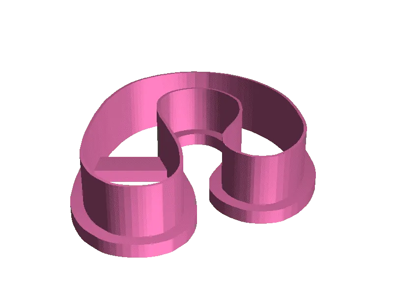 Kidney Horseshoe Shaped Earring Cookie Cutters
