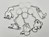 Simon's Cat Keychain (Remix)-0