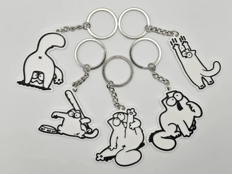 Simon's Cat Keychain (Remix)