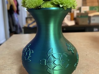 turtle vase