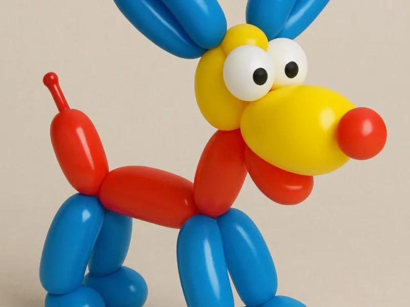Funny Balloon Dog