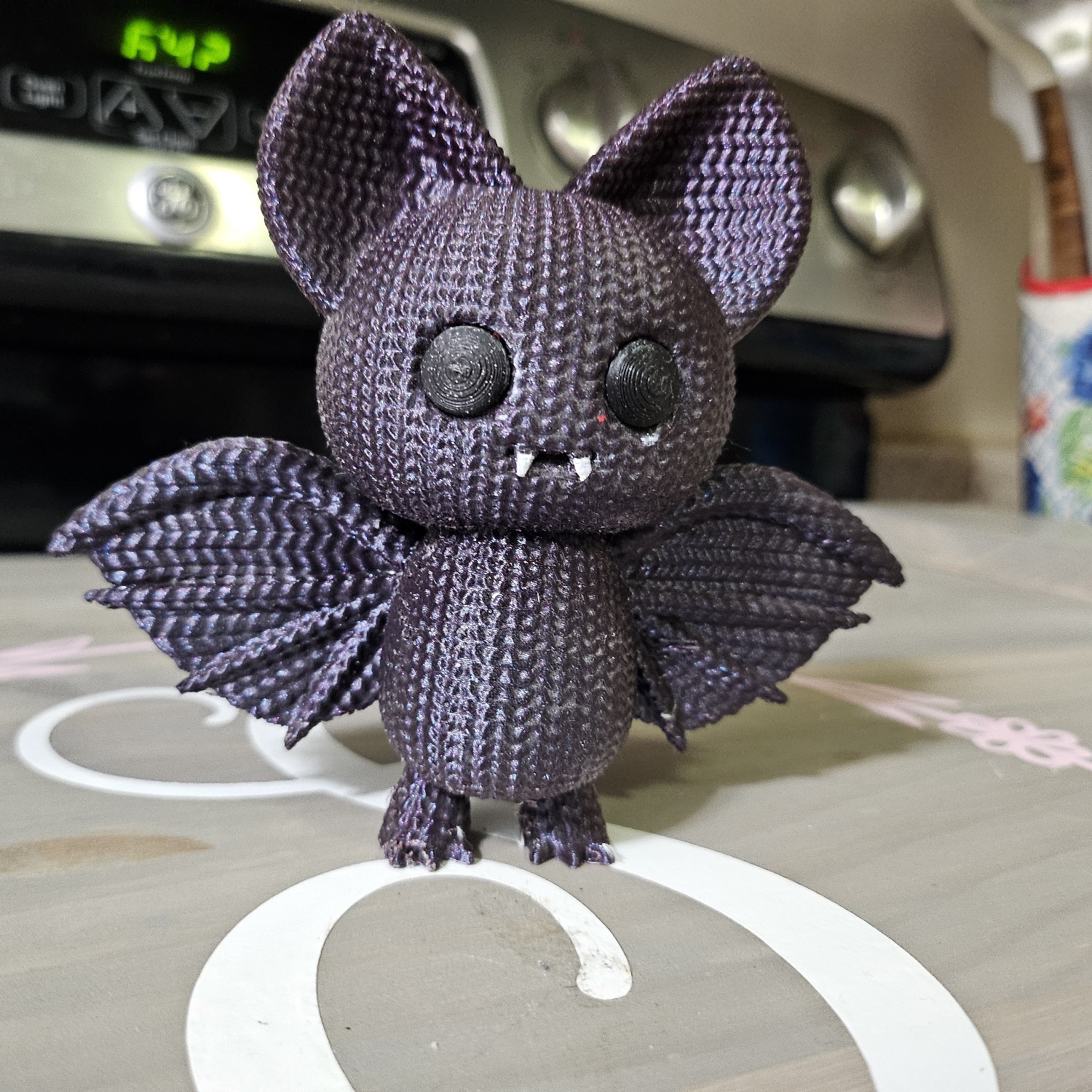 Characters & Creatures STL Descarga - knit bat - blessed mommy