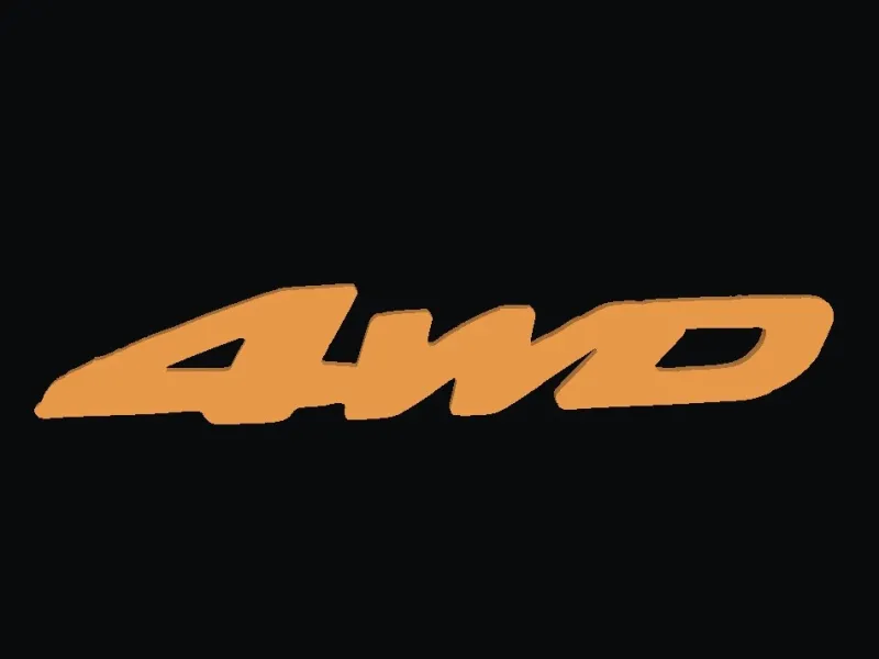 шильдик 4 wd