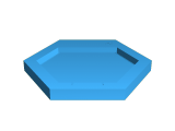 Étagère hexagonale-0