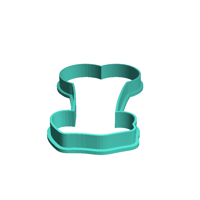 SpongeBob SquarePants faces cookie cutter set of 7