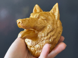 Wolf Head Wall mount-1