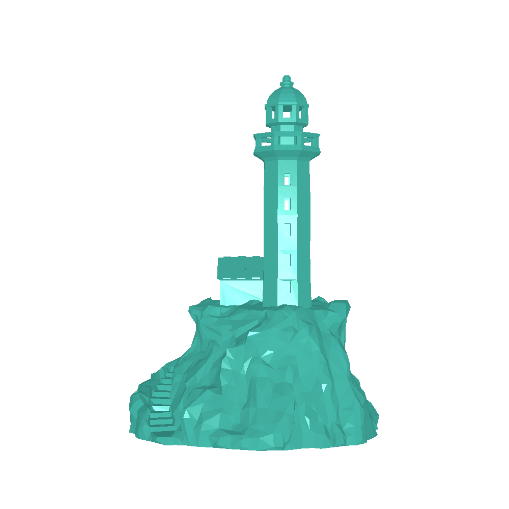 Lowpoly lighthouse