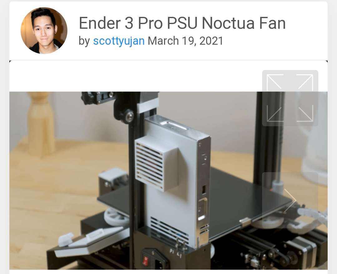 Ender 3 Pro PSU Noctua Fan-0