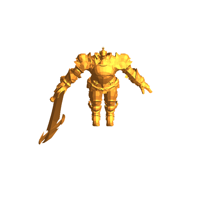 brass golem - dnd monster - tm | 3D models download | Creality Cloud