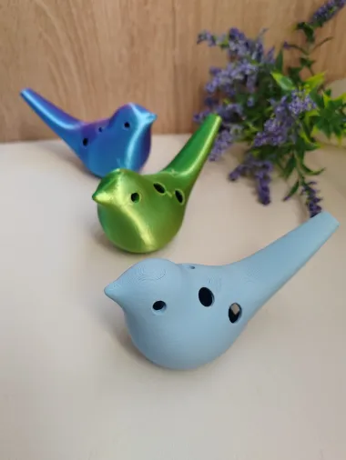 Bird Ocarina - Hobby & DIY - PLA - 3D printed product - фото 19