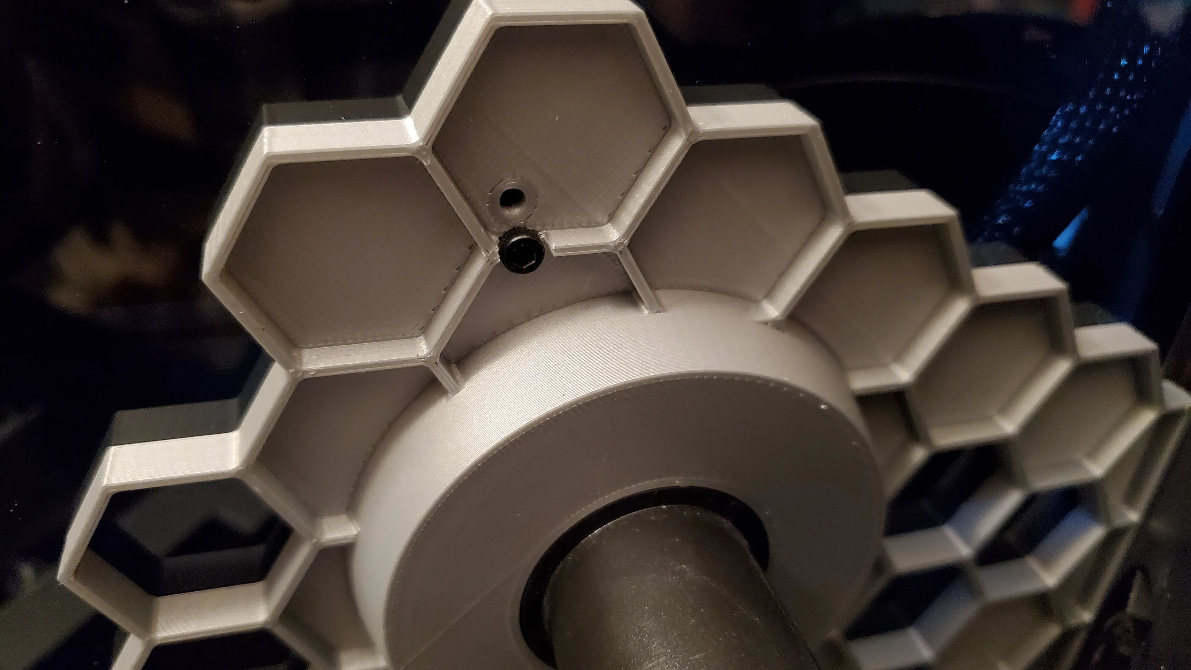 Creality K1 honeycomb style side mounts kit-2