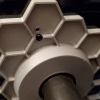 Creality K1 honeycomb style side mounts kit-2