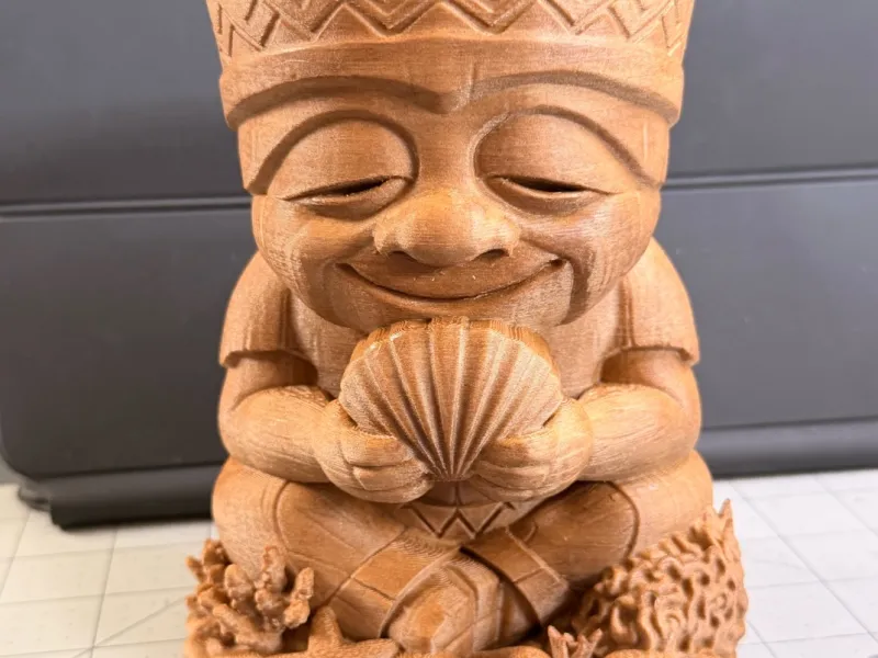 Meeresmuschel-Tiki 6" v2
