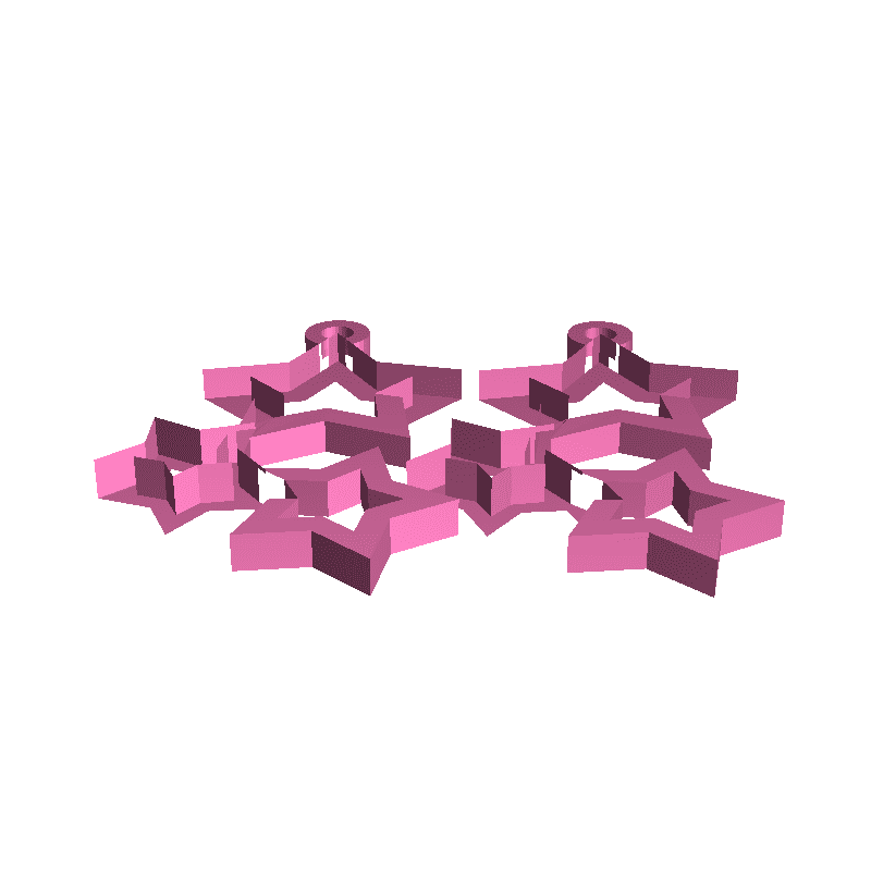 star-earrings-3d-models-download-creality-cloud