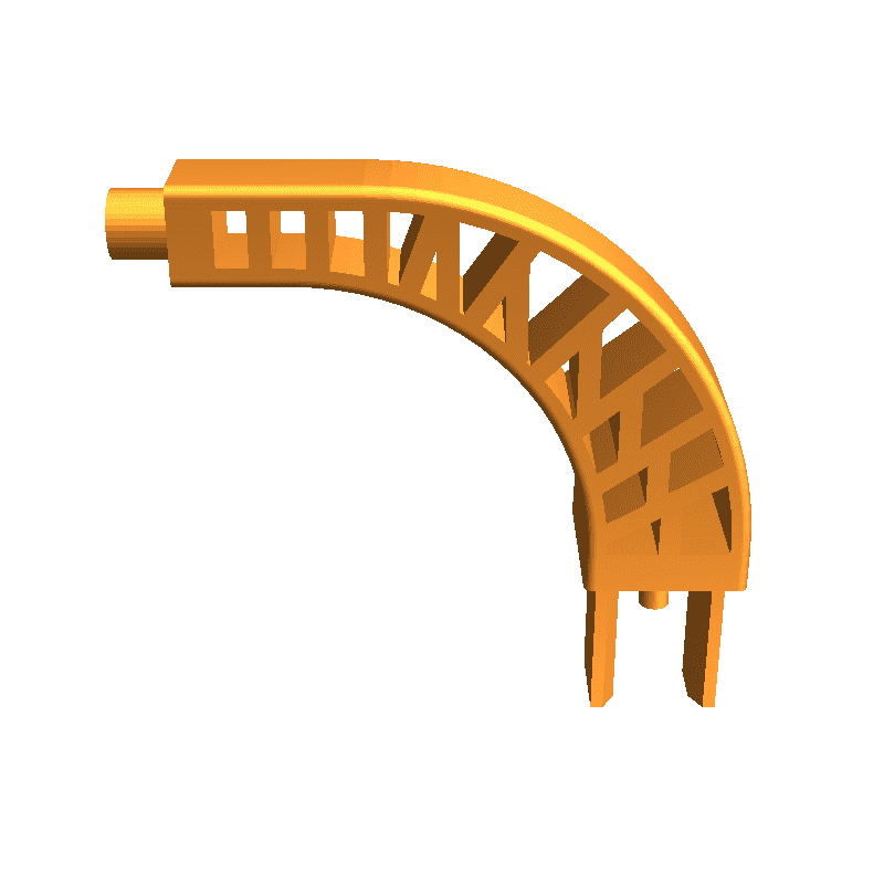 Filament Guide Arm with Bearing-7