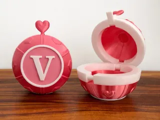 Personalised Valentines Keepsake Gift Box | Print-in-Place