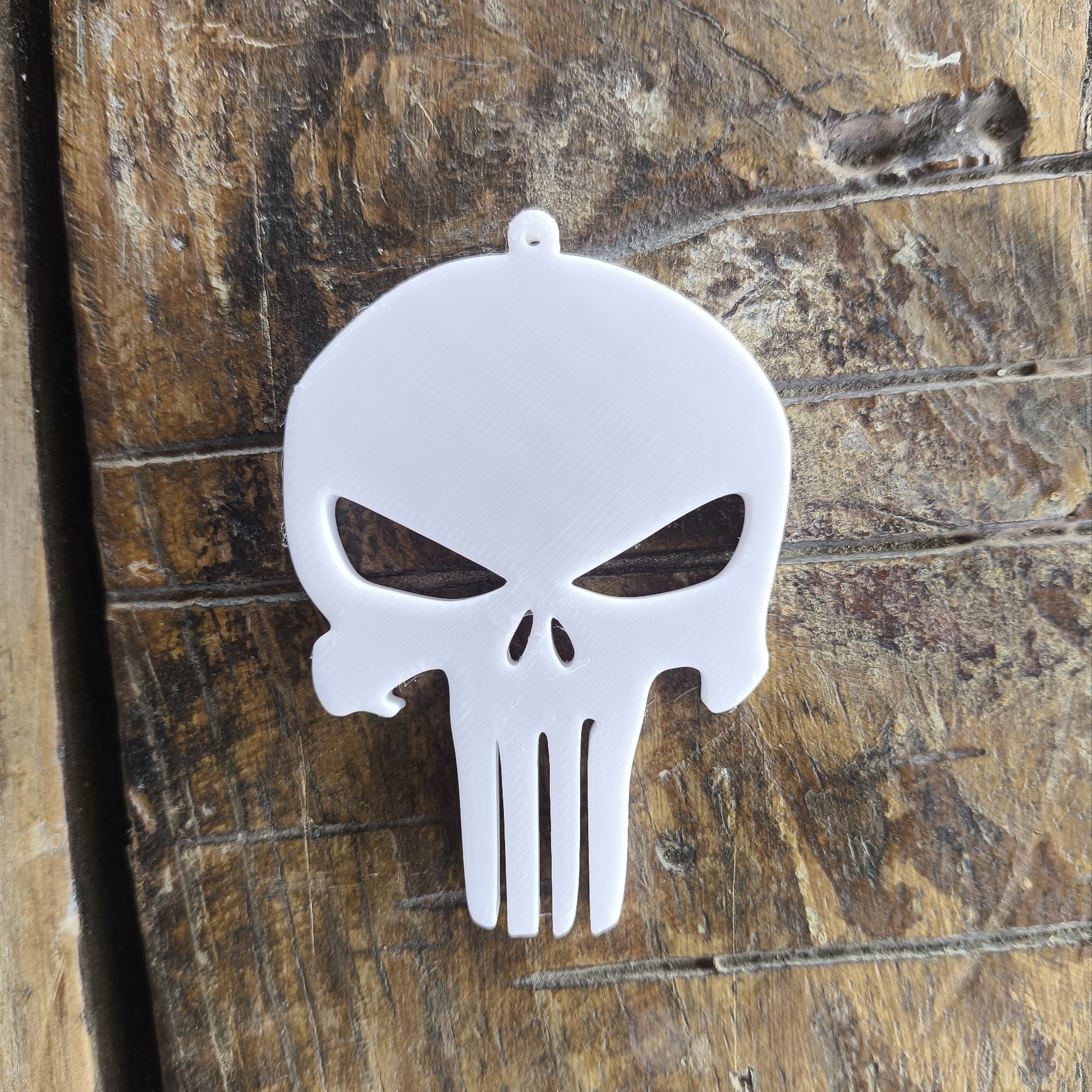 punisher keychain