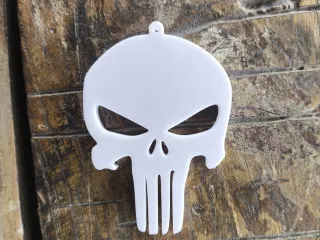 punisher keychain