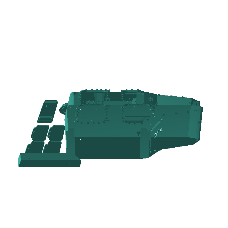 Vehicles & Machinery STL Download - Eldenhet 98 BV 206by Mil Mod Solutions