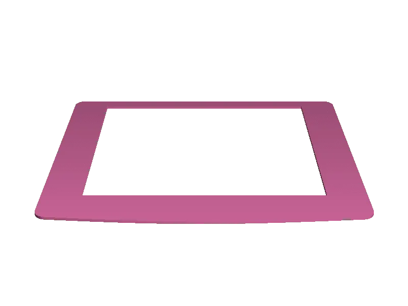 GBC Q5 Screen Trim Bracket