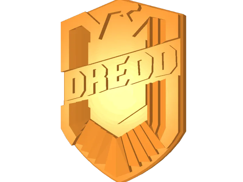 dredd badge