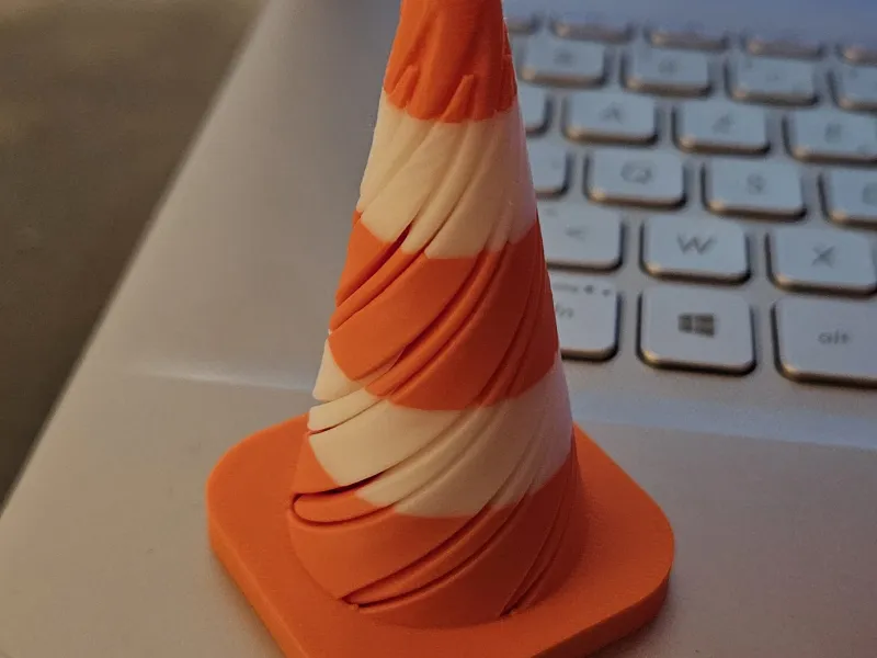 Traffic Cône spiral 