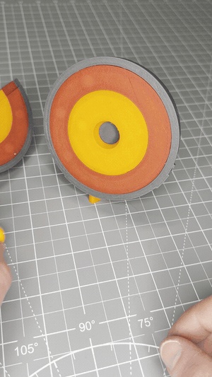 Earth Layers Model - MultiColor Printer Version-0